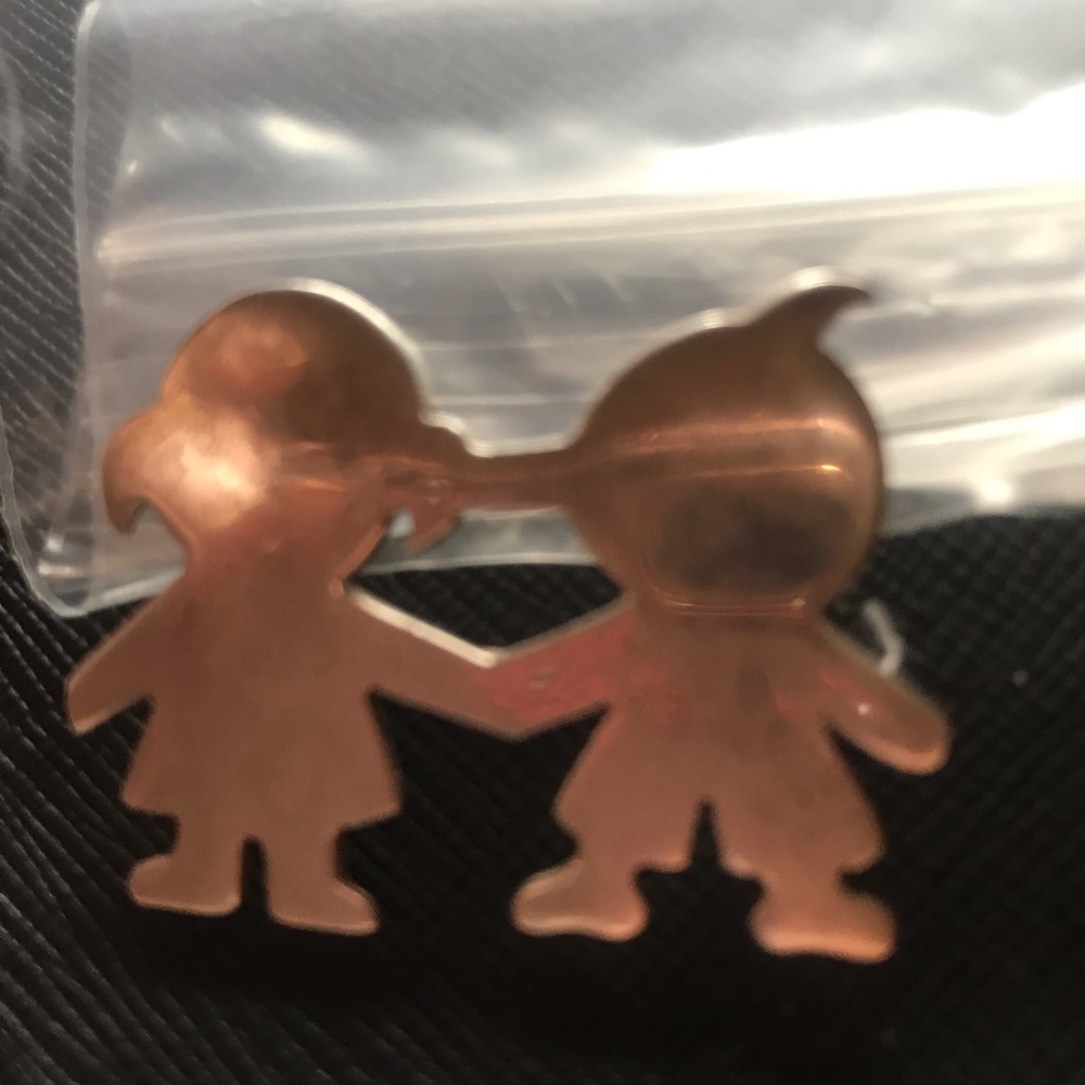 Sterling silver pin